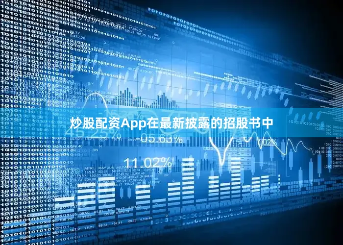 炒股配资App在最新披露的招股书中